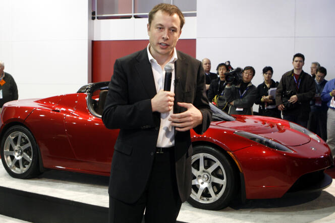 Elon Musk, patron de Tesla et de SpaceX.