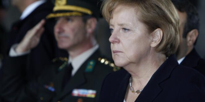 Angela Merkel, le 29 mars 2010 à Ankara, en Turquie.