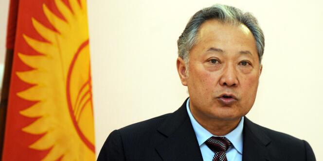 L'ancien président kirghiz Kourmanbek Bakiev a été renversé le 7 avril 2010.