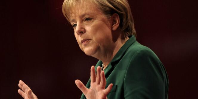 La chancelière allemande, Angela Merkel, le 16 mai à Berlin.