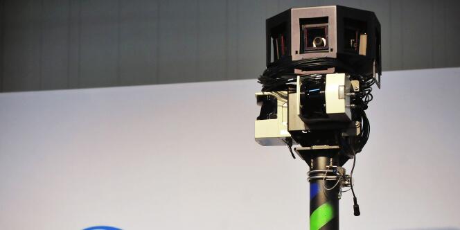 Une caméra utilisée par les voitures de Google pour alimenter son service Street View.