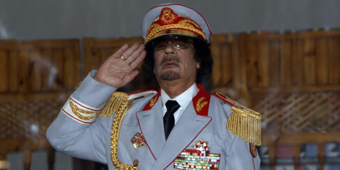 Mouammar Kadhafi le 12 juin. 