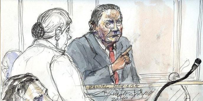 Dix Ans De Prison Requis Contre Manuel Noriega