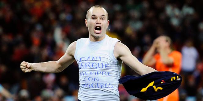 Adrenalyn XL Coupe du monde de football 2018 Russie - Andres Iniesta