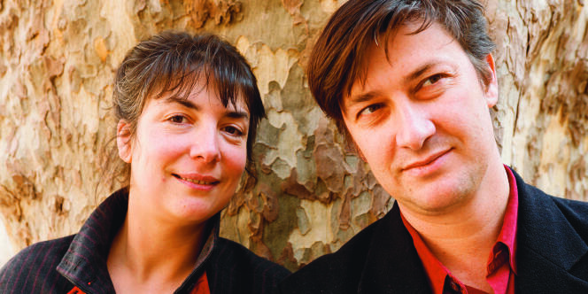 Hortense Archambault et Vincent Baudriller, les deux directeurs du festival.