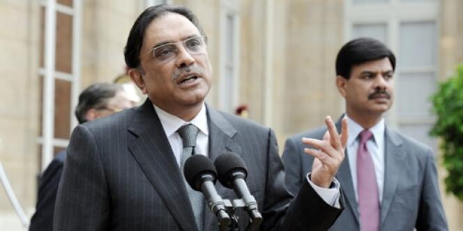 Le président pakistanais, Asif Ali Zardari.