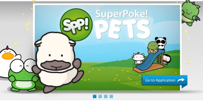 Le jeu SuperPoke Pets, de l'éditeur Slide.