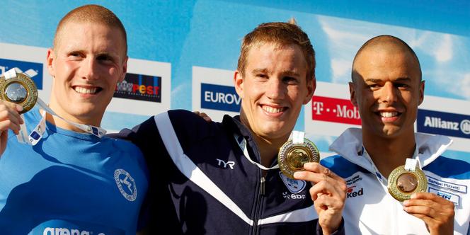 Euro de natation : Sébastien Rouault décroche l'or sur le 1 500 m