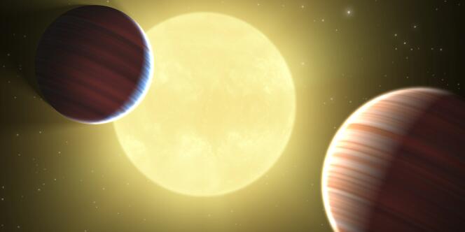 Deux nouvelles exoplanètes comparables à Saturne et peut-être une troisième de la taille de la Terre orbitant une étoile lointaine semblable au Soleil.