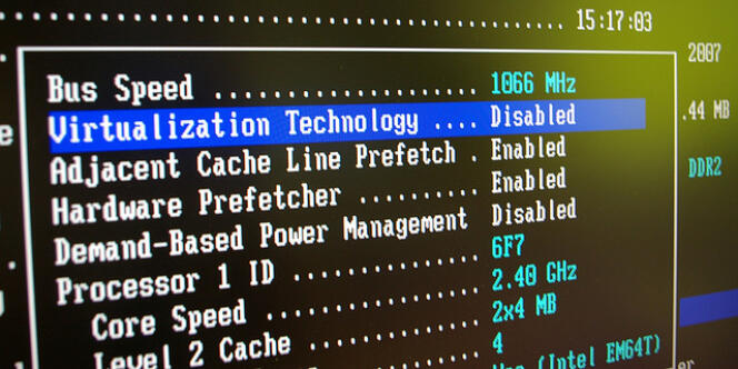 Le BIOS permet notamment de vérifier la présence et le bon fonctionnement des composantes de l'ordinateur.