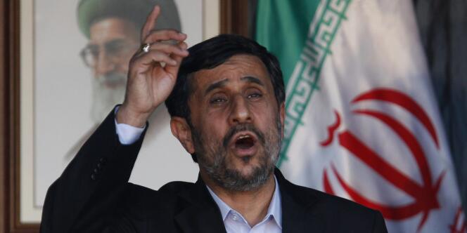 Le président iranien Mahmoud Ahmadinejad le 14 octobre 2010.