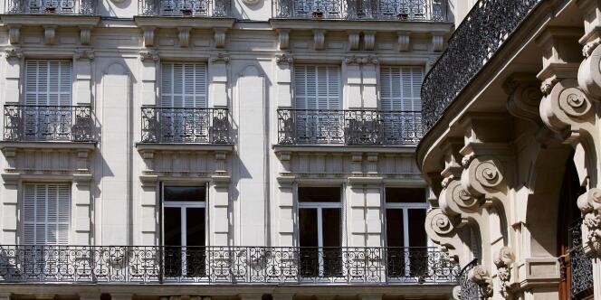Un immeuble à Paris.