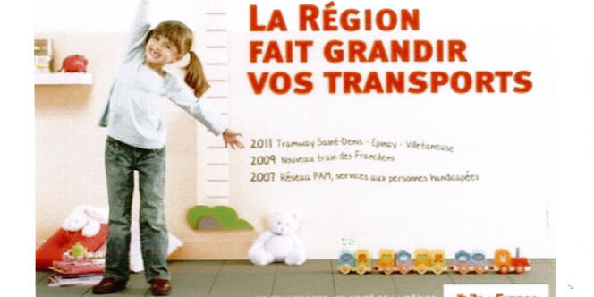 Campagne de la région Ile-de-France en 2009.