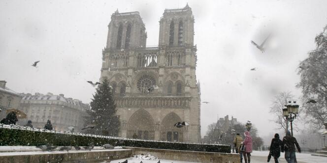 Notre-Dame de Paris, le 8 décembre 2010.