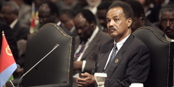 Le président Issayas Afeworki (ici en 2006) est à la tête de l'Erythrée depuis l'indépendance du pays, en 1993.