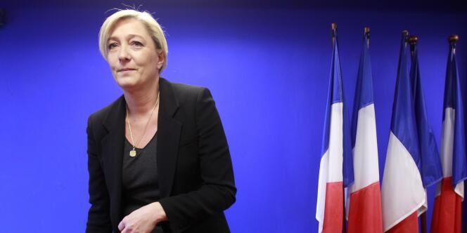 Marine Le Pen, le 13 décembre 2010.