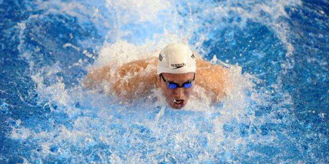 Fabien Gilot a remporté dimanche la médaille d'argent du 100 m nage libre des Mondiaux de Dubaï.