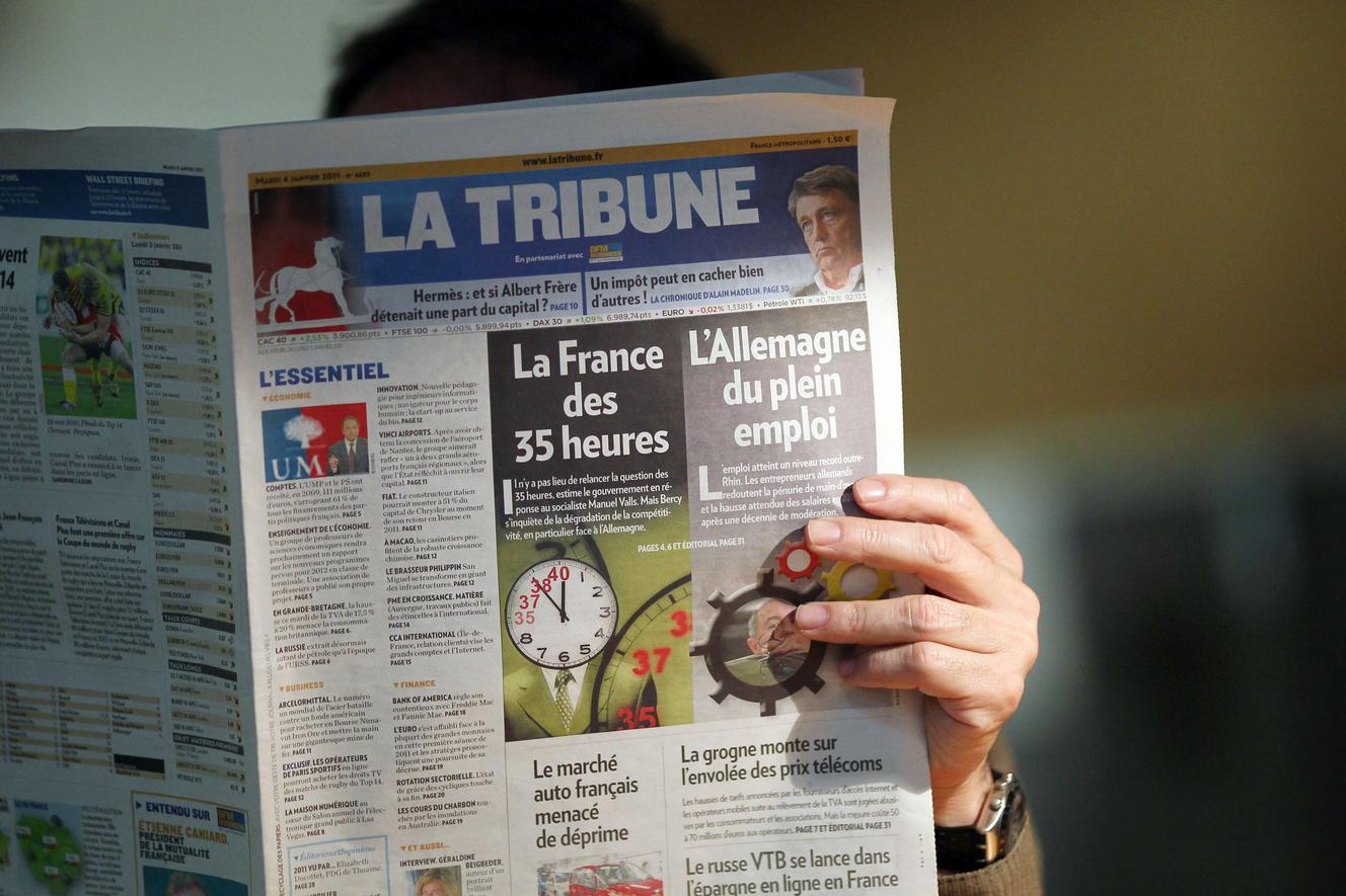Le quotidien "La Tribune" est placé sous procédure de sauvegarde