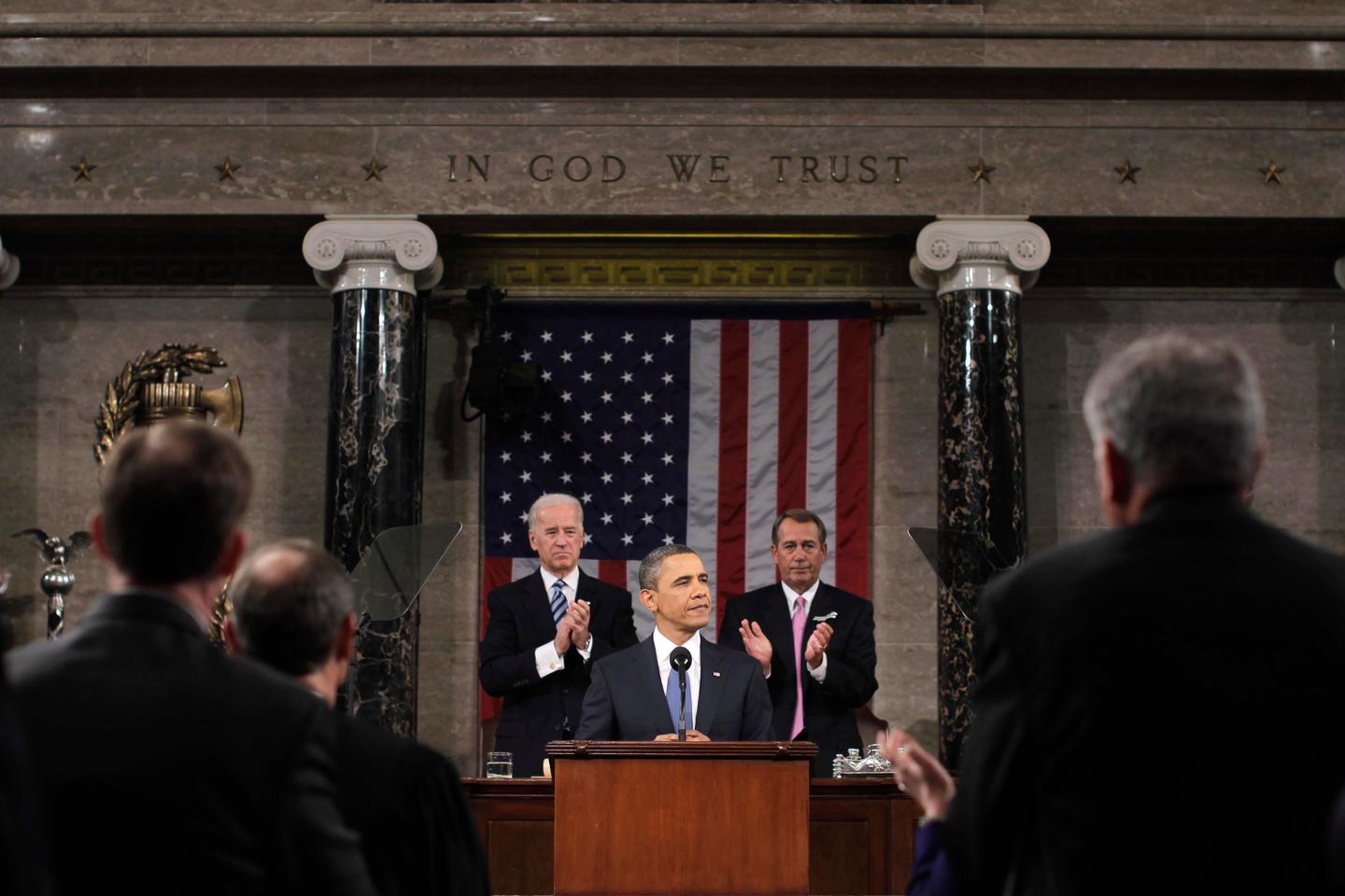 Barack Obama compose avec les républicains dans son discours sur l'état ...