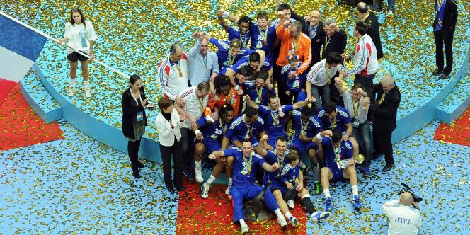 L'équipe de France de handball a remporté le 30 janvier un quatrième titre mondial en Suède.