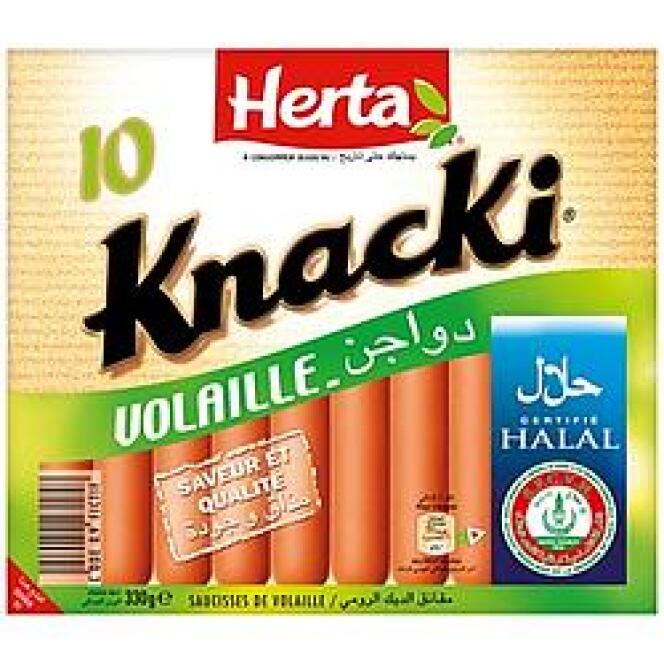 Les saucisses Knacki halal retirées de la vente par les supermarchés Casino.