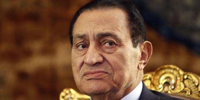 L'ancient président égyptien Hosni Moubarak, en octobre 2010.