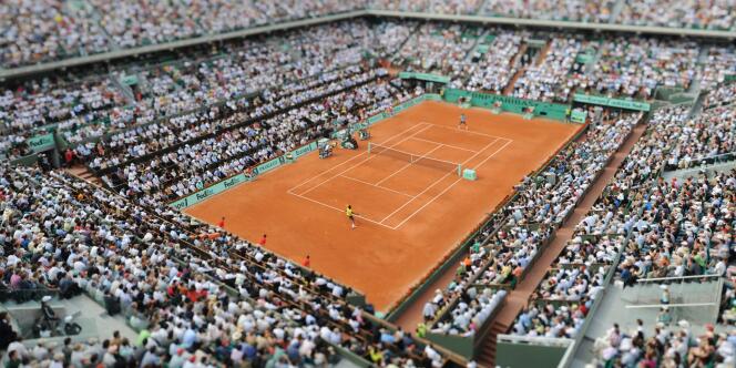 Roland-Garros le 3 juin 2009. 