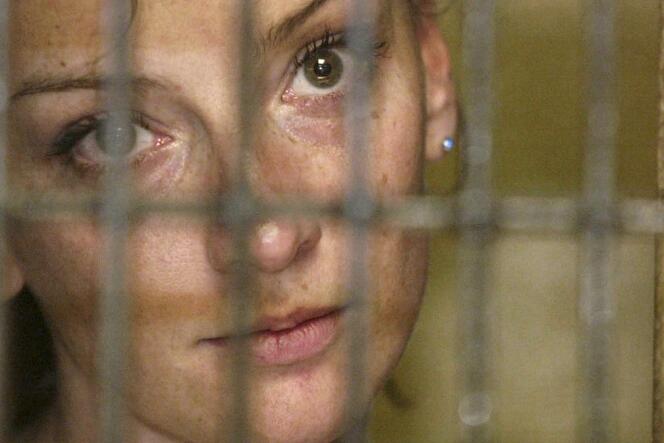 Image datant de décembre 2005 de la Française détenue au Mexique pour enlèvements, Florence Cassez.
