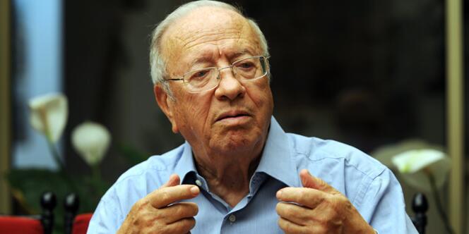 Béji Caïd Essebsi, le 18 juin 2009.