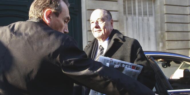 Jacques Chirac à Paris, le 7 mars 2011.
