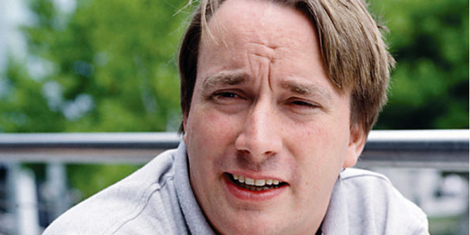 Linus Torvalds, créateur du Noyau Linux.