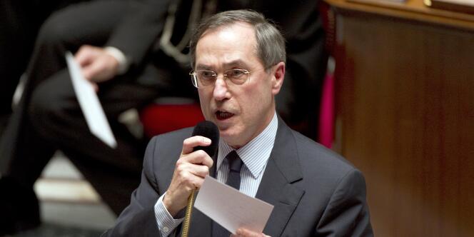 Claude Guéant, le 5 avril 2010 à l'Assemblée nationale.