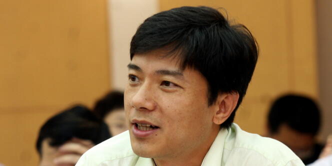 Robin Li, le PDG du moteur de recherche chinois Baidu, en 2009.