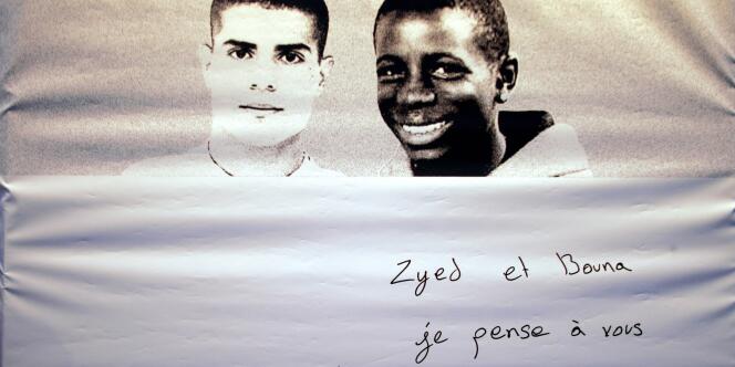 Zyed, 17 ans, et Bouna, 15 ans, sont morts électrocutés dans un transformateur EDF le 27 octobre 2005 alors qu'ils étaient poursuivis par des policiers.