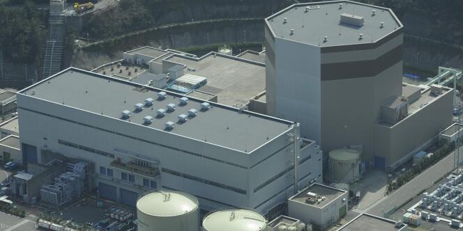Vue aérienne de la centrale de Tsuruga, en mars 2010.