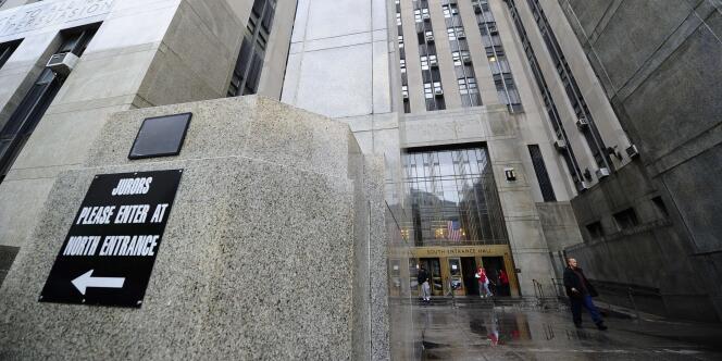La Manhattan Criminal Court, à New-York.