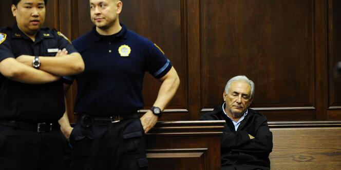 Dominique Strauss-Kahn, le 16 mai 2011, à la cour criminelle de Manhattan.