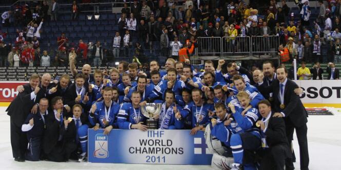 La Finlande a été sacrée dimanche championne du monde de hockey sur glace.
