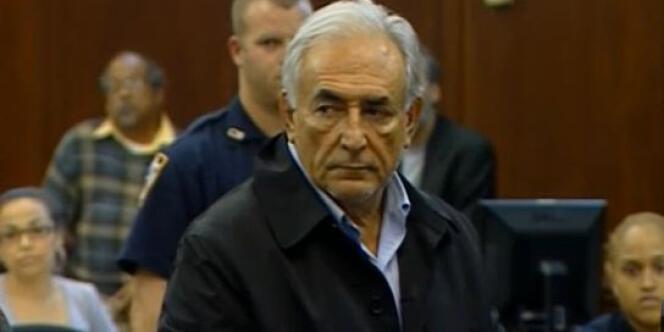 Dominique Strauss-Kahn, le 16 mai 2011, à la cour criminelle de Manhattan.