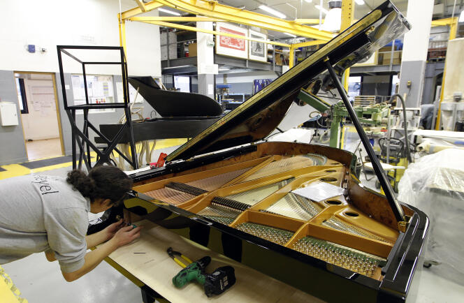 Les pianos standard ont été arrêtés, pour tout miser sur des instruments haut-de-gamme.