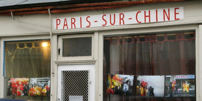 Le local de l'association Chinois de France-Français de Chine, rue Rébeval.