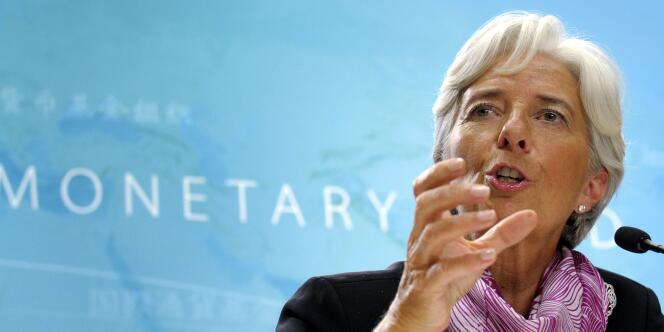 La directrice générale du Fonds monétaire international, Christine Lagarde, le 6 juillet 2011.