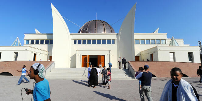 La grande mosquée de Strasbourg, inaugurée en septembre 2012.