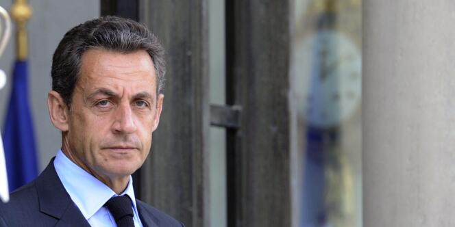 Nicolas Sarkozy, le 5 septembre 2011 à l'Elysée.