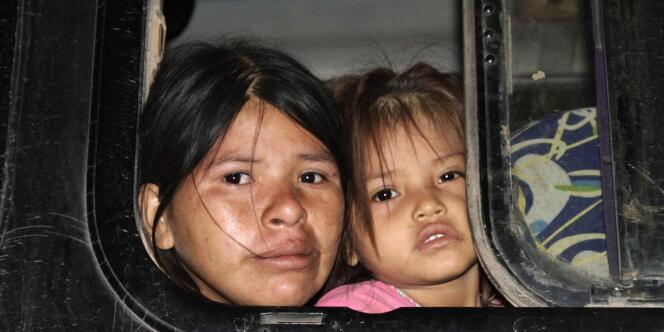 Une femme et sa fille sont arrêtées, dimanche 25 septembre à Yucumo.