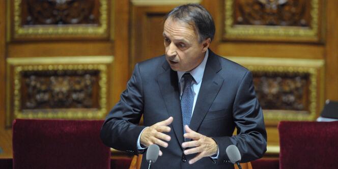 Le nouveau président du Sénat, Jean-Pierre Bel (PS), le 1er octobre 2011.