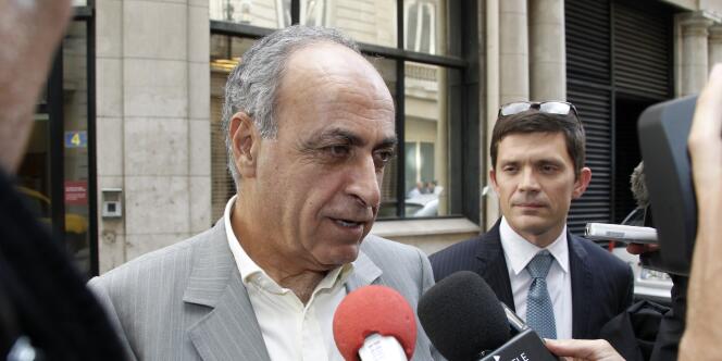 L'homme d'affaires Ziad Takieddine à Paris en septembre 2011.