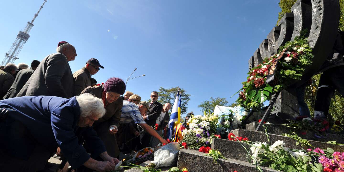 L'Ukraine commémore le massacre de Babi Yar, longtemps oublié