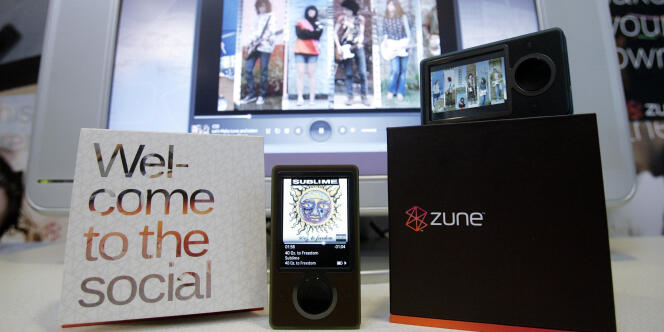Un baladeur numérique Zune, en 2006.