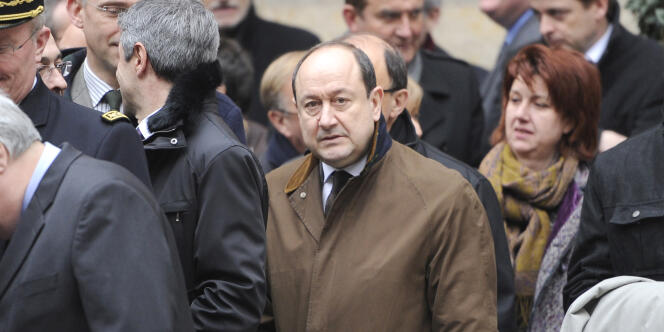 Bernard Squarcini, patron de la DCRI, au ministère de l'intérieur, le 28 février 2011.